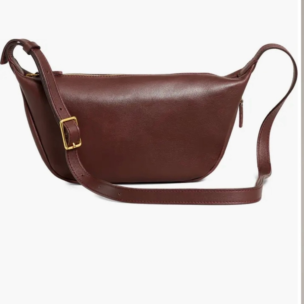 Madewell Crossbody Bag in dark Raisin NWT